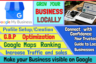 create,setup and optimize  your google business profile