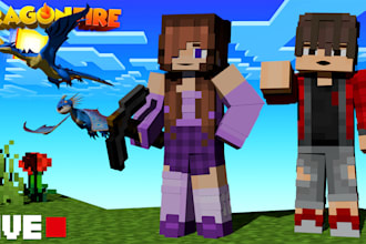 create a minecraft thumbnail for you