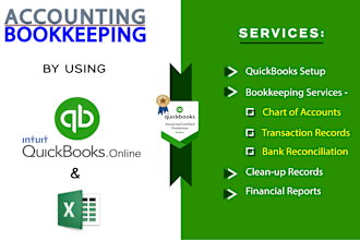 do qbo bookkeeping and bank reconciliation for small business