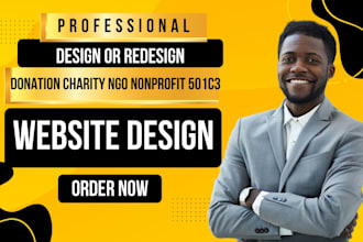 design donation charity ngo nonprofit non profit 501c3 wordpress website