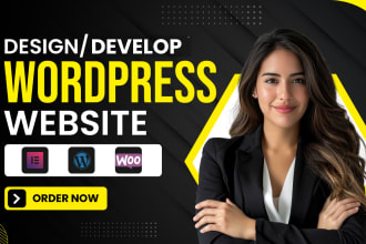 build wordpress website, design redesign wordpress, business website development