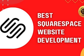 do squarespace website design, redesign or squarespace website development