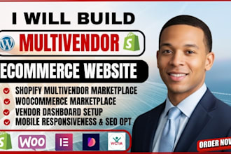 build a multivendor ecommerce website with shopify and woocommerce dukan, wcfm