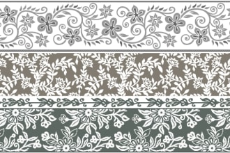 geomatric, damask, floral, paisley pattern design for you
