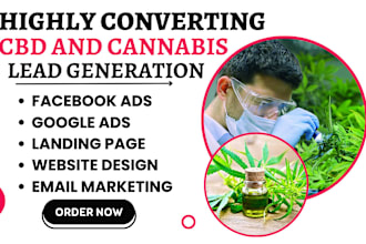 generate hot converting cbd leads cannabis lead marijuana weed lead sales funnel
