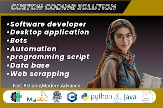 script java python c cpp sql database coding programming assignment developer