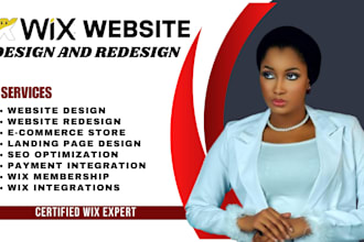 redesign wix website wix editor wix website ecommerce wix website development