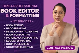 developmental edit, proofread, format your fiction novel, nonfiction book editor