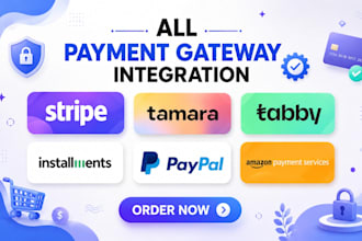integrate any payment gateway