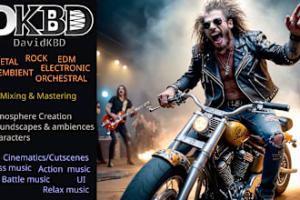 do loopable custom rock song for your game