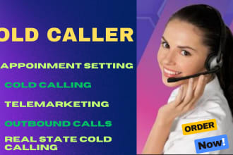 be your english telemarketing pro, expert cold calling, appointment setter