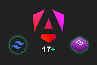 build your angular 20 web app with bootstrap or tailwind CSS
