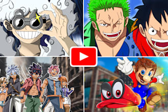 draw cartoon youtube thumbnail in any style
