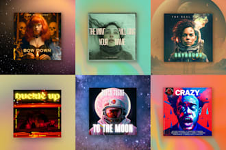 professionally design your album cover art or music artwork