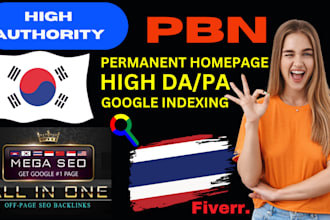 korean thai homepage SEO backlinks korea indonesia contextual poker linkbuilding