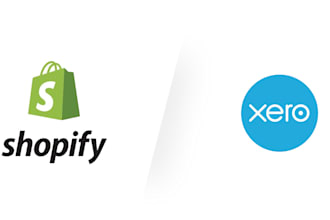 help creating shopify and xero integration