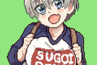 wallpaper or background pixel art and animation