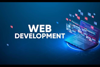 do web development front end and back end