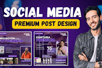 diseñaré posts estratégicos y atractivos para tu instagram