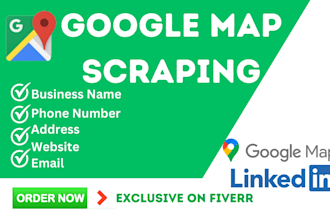 google map scraping, lead scraping, with business leads, b2b lead generation