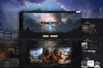 develop 3d game website ui animation with spline webflow framer, unity PC ui UX