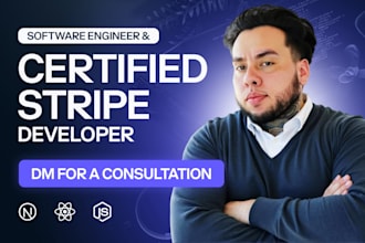 integrate stripe api with react, next js, node js or deno