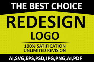 redesign copy duplicate resize improve clean up or vectorize your logo or art