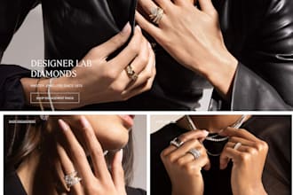 help you to build a elegant and aesthetic jewelry store