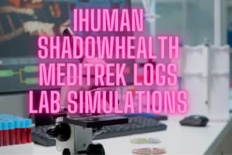 do shadow health, ihuman, lab simulations, focused, abbreviate soap