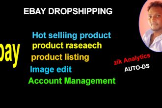 do ebay amazon drop shipping product research listing expert