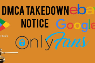 send dmca takedown notice to google onlyfans play store ebay