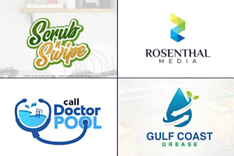 make a cleaning service power or pressure logo design