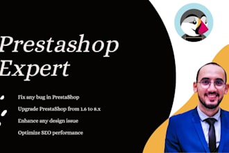 fix prestashop bugs ,optimize modules and SEO performance