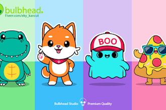 custom cute cartoon sticker designs for planner stickers, or vinyl stickers, etc