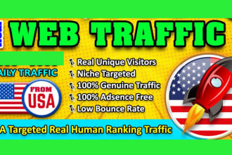 do organic website traffic to increase sales UK,USA