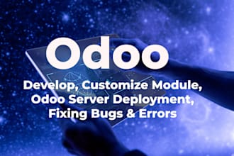 install or configure odoo, develop modules
