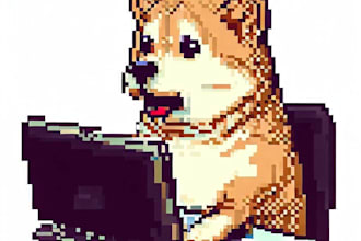 create pixel art for anything, logo, game, characters, etc