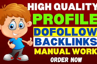 300 SEO profile backlinks with da 99 and tf 50 to boost google ranking