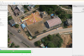 process drone data to point cloud, orthomosaic, 3d model,kml