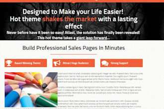 create a High CONVERTING sales page