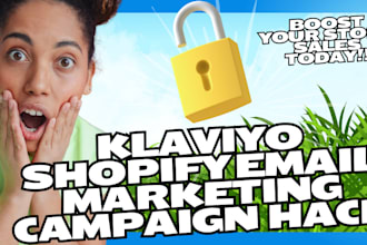 design klaviyo, mailchimp, ominsend, activecampaign email campaign, newsletter
