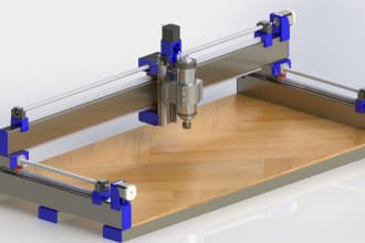 do industrial and cnc machines design using solidworks