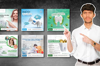 design dental healthcare medical posts design