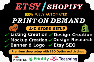 etsy or shopify print on demand etsy shop, etsy SEO print on demand, etsy pod