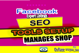 do facebook manage shop listing