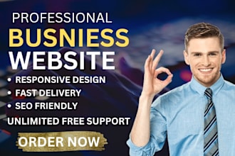 craft and develop a premium and modern small business website