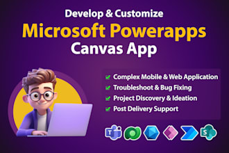 create customized powerapps, power automate solutions for your business