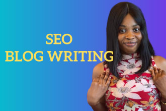 write your SEO blog, blog post, and articles as your content writer