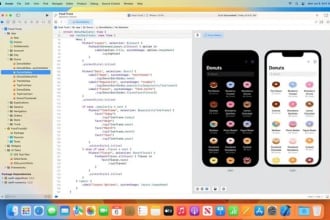 develop native ios application using swift, swiftui, uikit