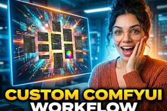 create custom comfyui workflow